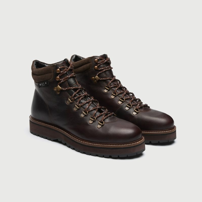 Connery Hiking Boot Brown Leather THREE QUARTER