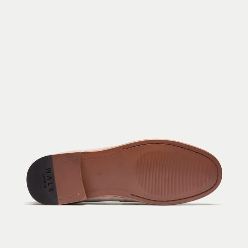 Tino Tassel Loafer Stone Suede SOLE