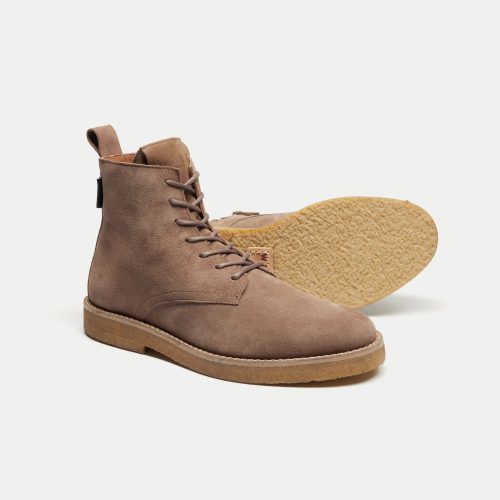 Verona Lace Boot Tan Suede DETAIL 2