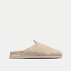 Walk London Mens Breeze Slip On - Stone Suede