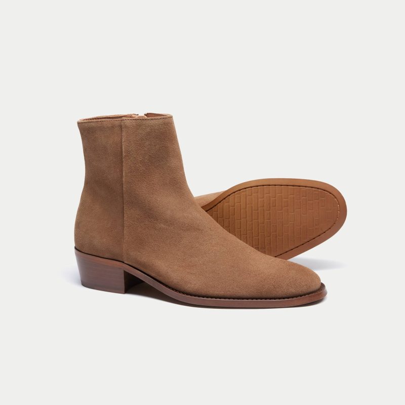 hoxton zip up cuban heel boot 530442