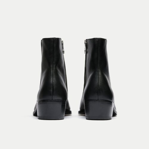 hoxton zip up cuban heel boot 819777