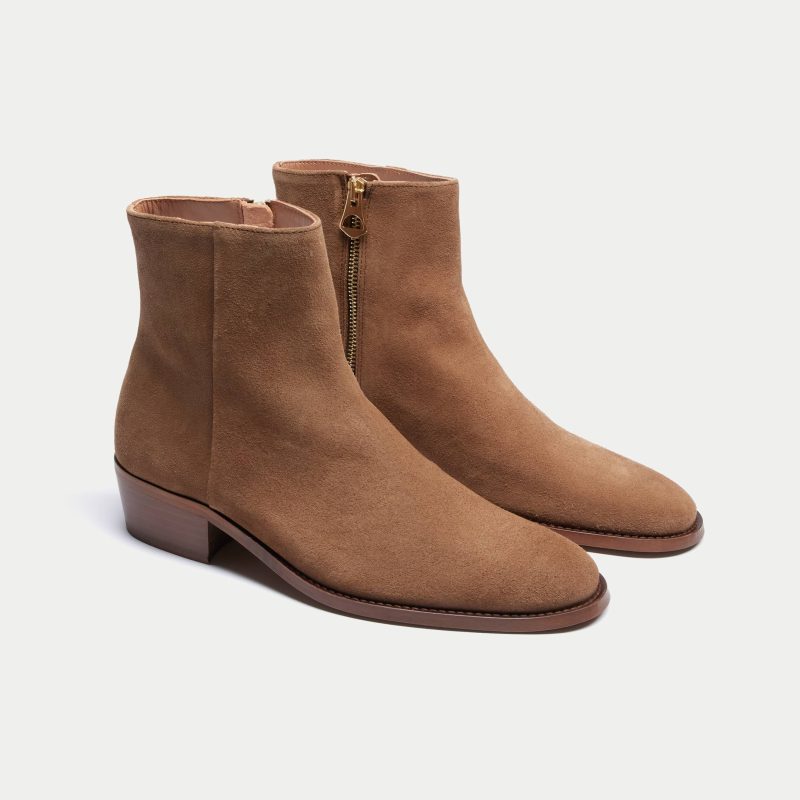 hoxton zip up cuban heel boot 861414