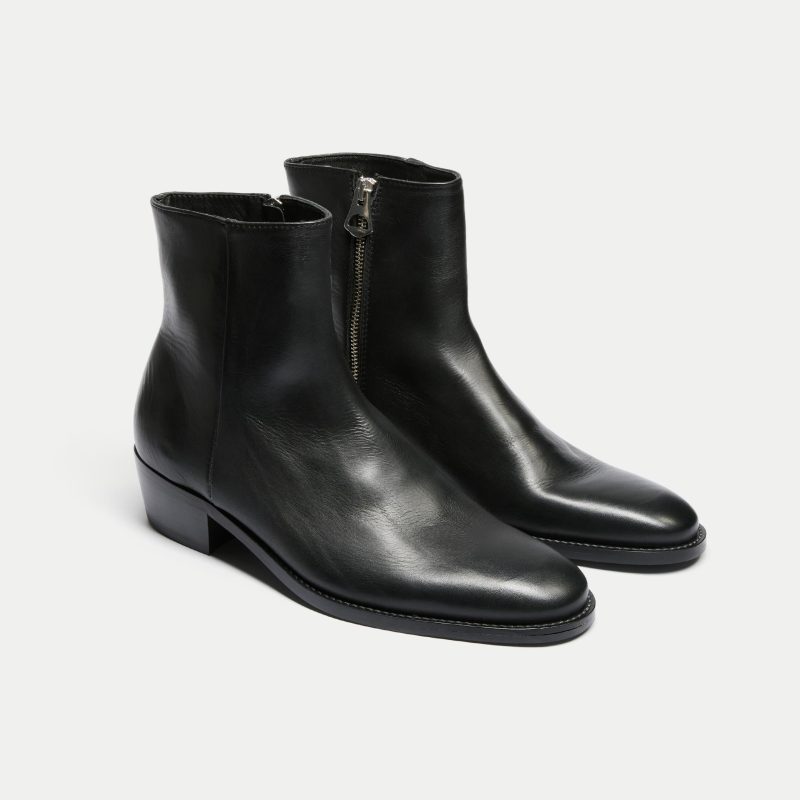 hoxton zip up cuban heel boot 918624